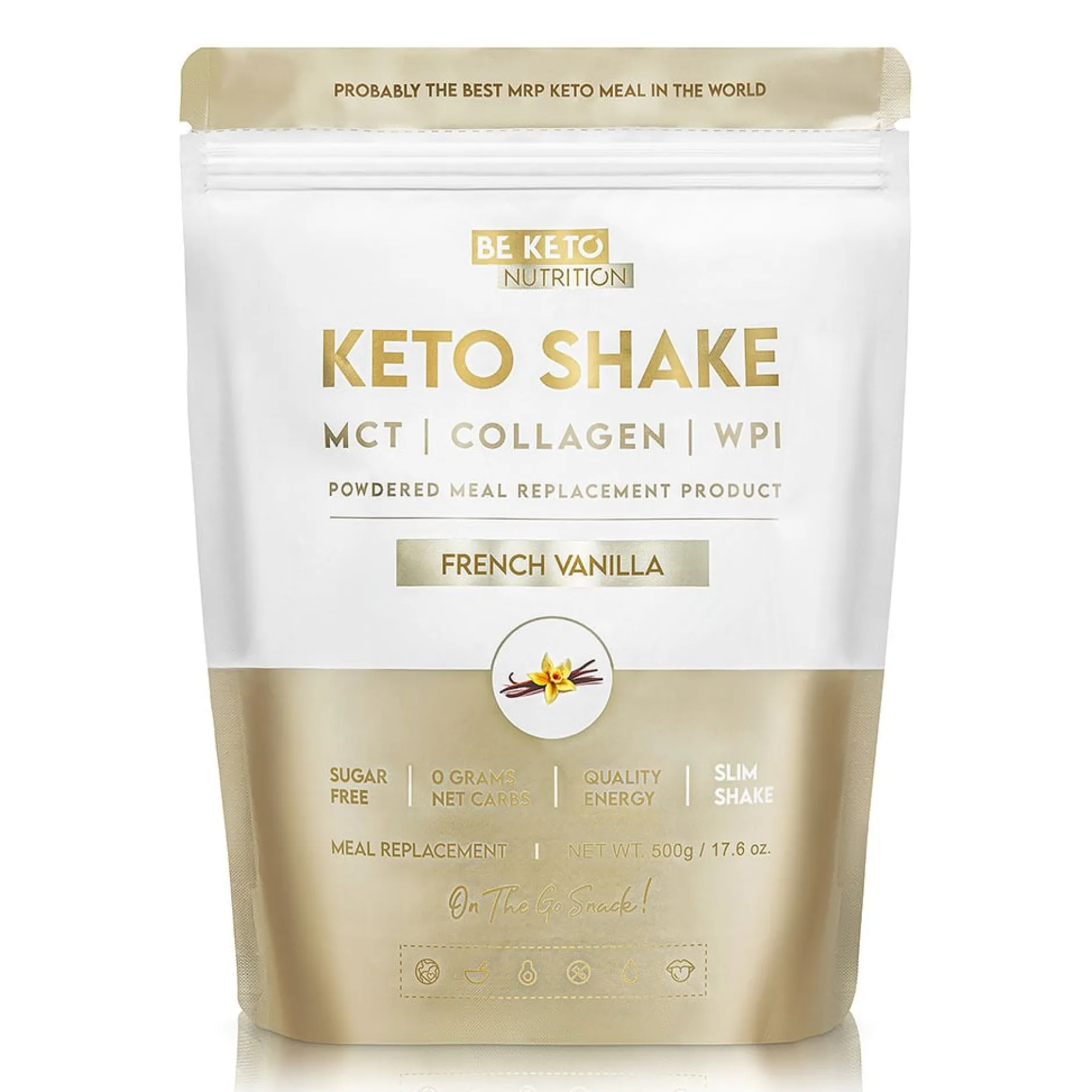 BeKeto Shake French Vanilla 500 g