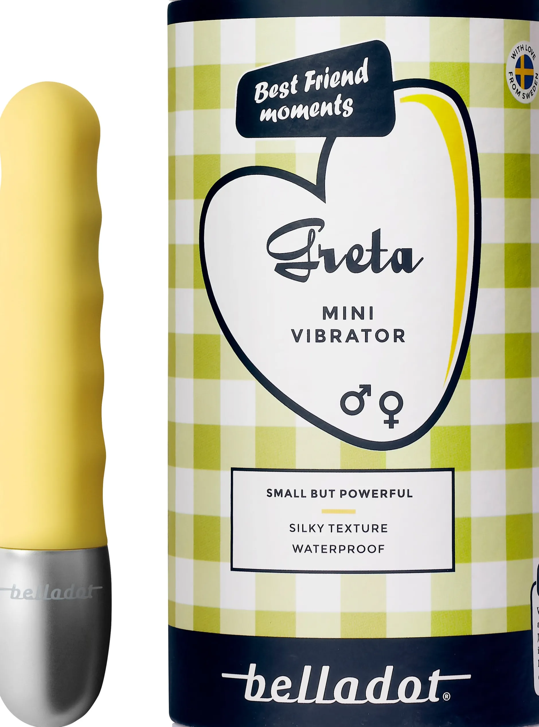 Belladot Greta Minivibrator Gul