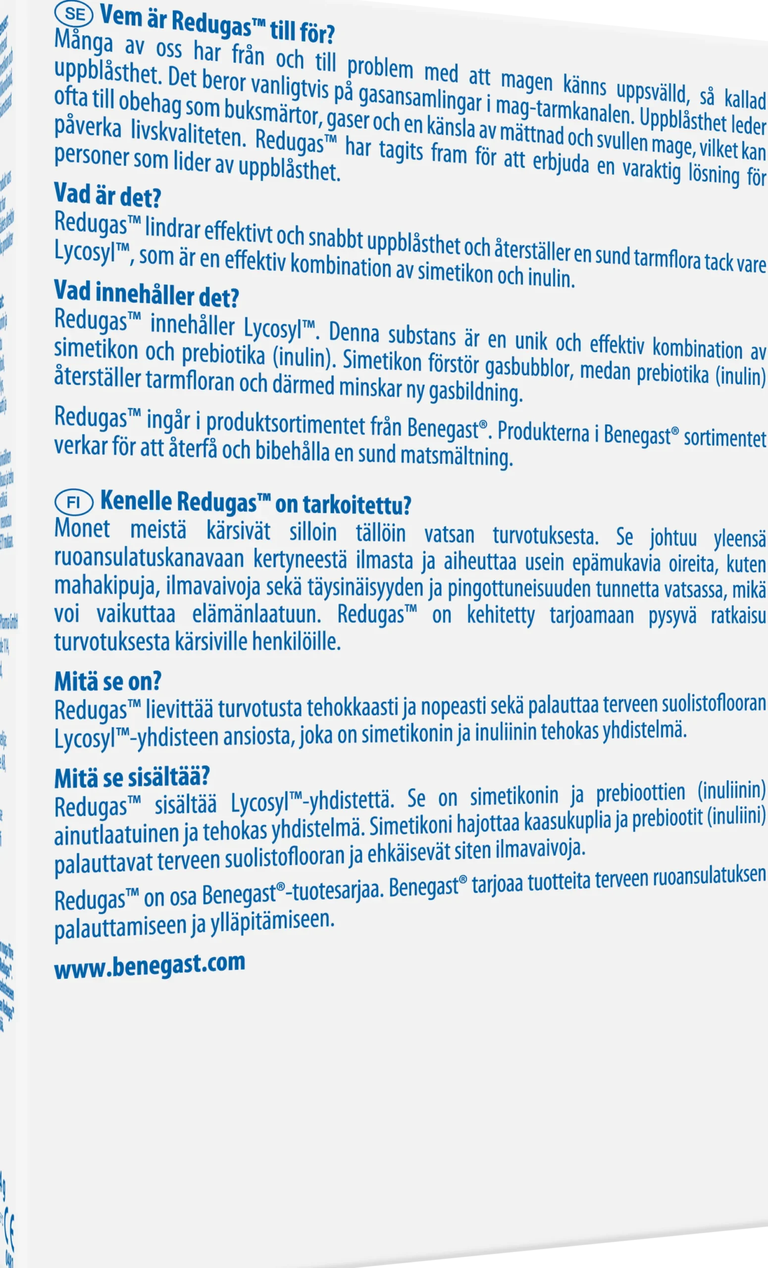 Benegast Redugas Chewable Tablets Peppermint Lindring Vid Gaser 20 tuggtabletter