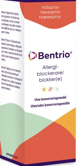 Bentrio Nässpray Allergiblockerare 20 ml