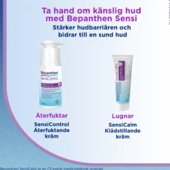 Bepanthen Sensicalm Kortisonfri Kräm 50 g