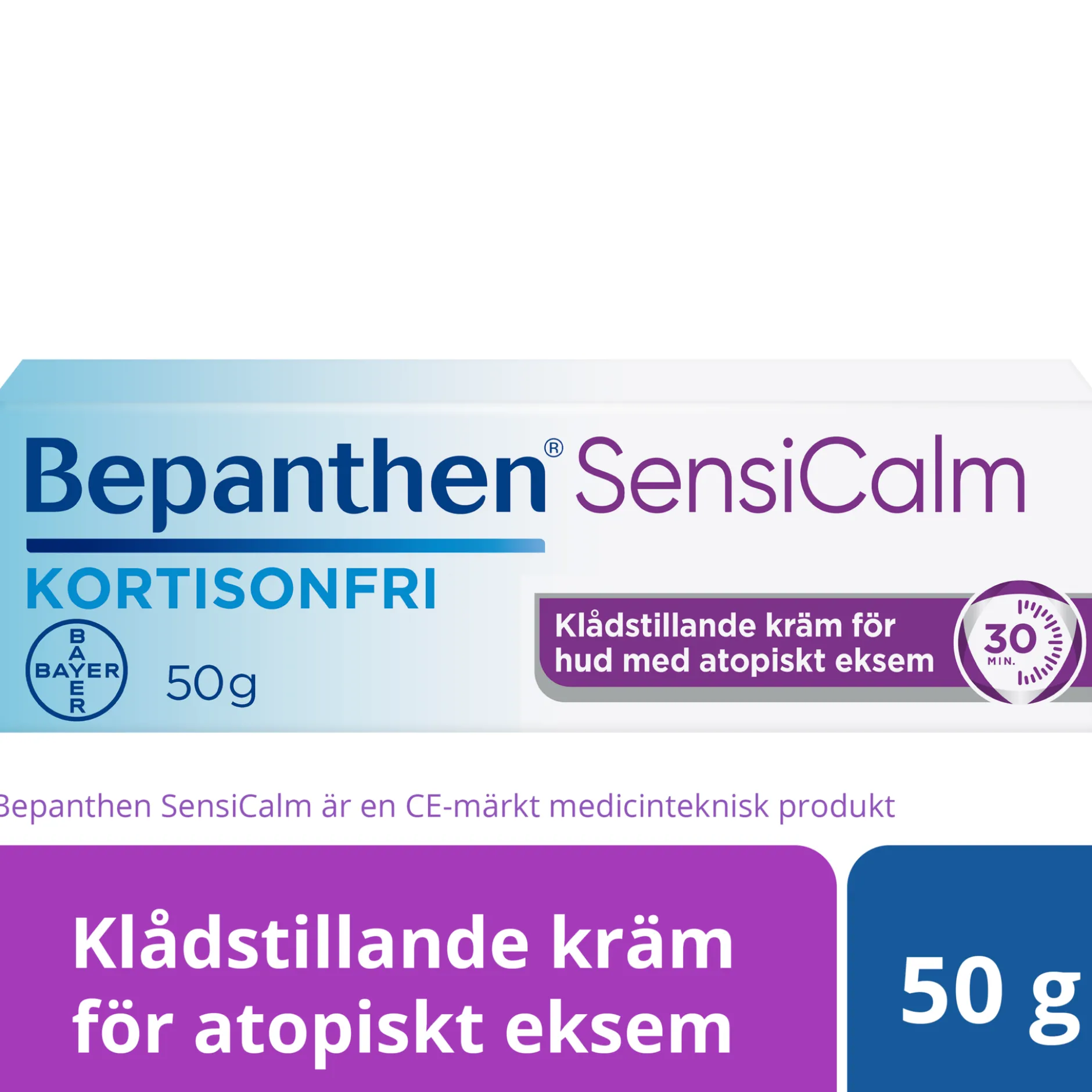 Bepanthen Sensicalm Kortisonfri Kräm 50 g