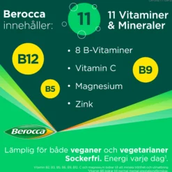 Berocca Energy Apelsin 30 brustabletter