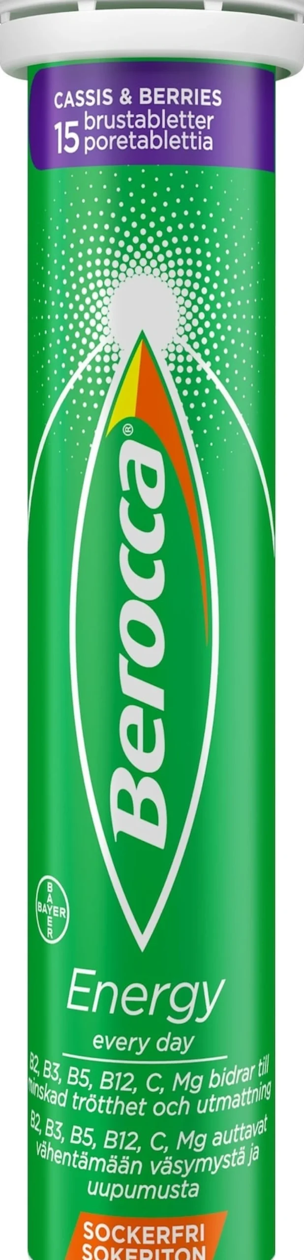 Berocca Energy Cassis & Berries 15 brustabletter