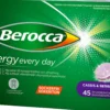 Berocca Energy Cassis & Berries 45 brustabletter