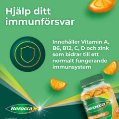 Berocca Immunity Gummies 60 tuggtabletter