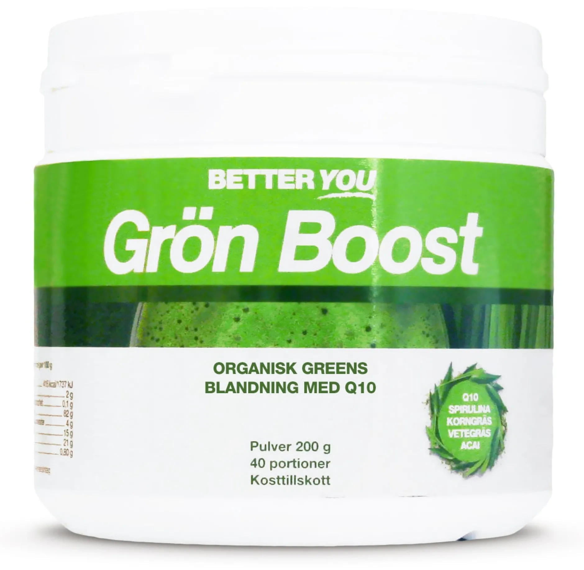Better You Grön Boost Pulver 200 g