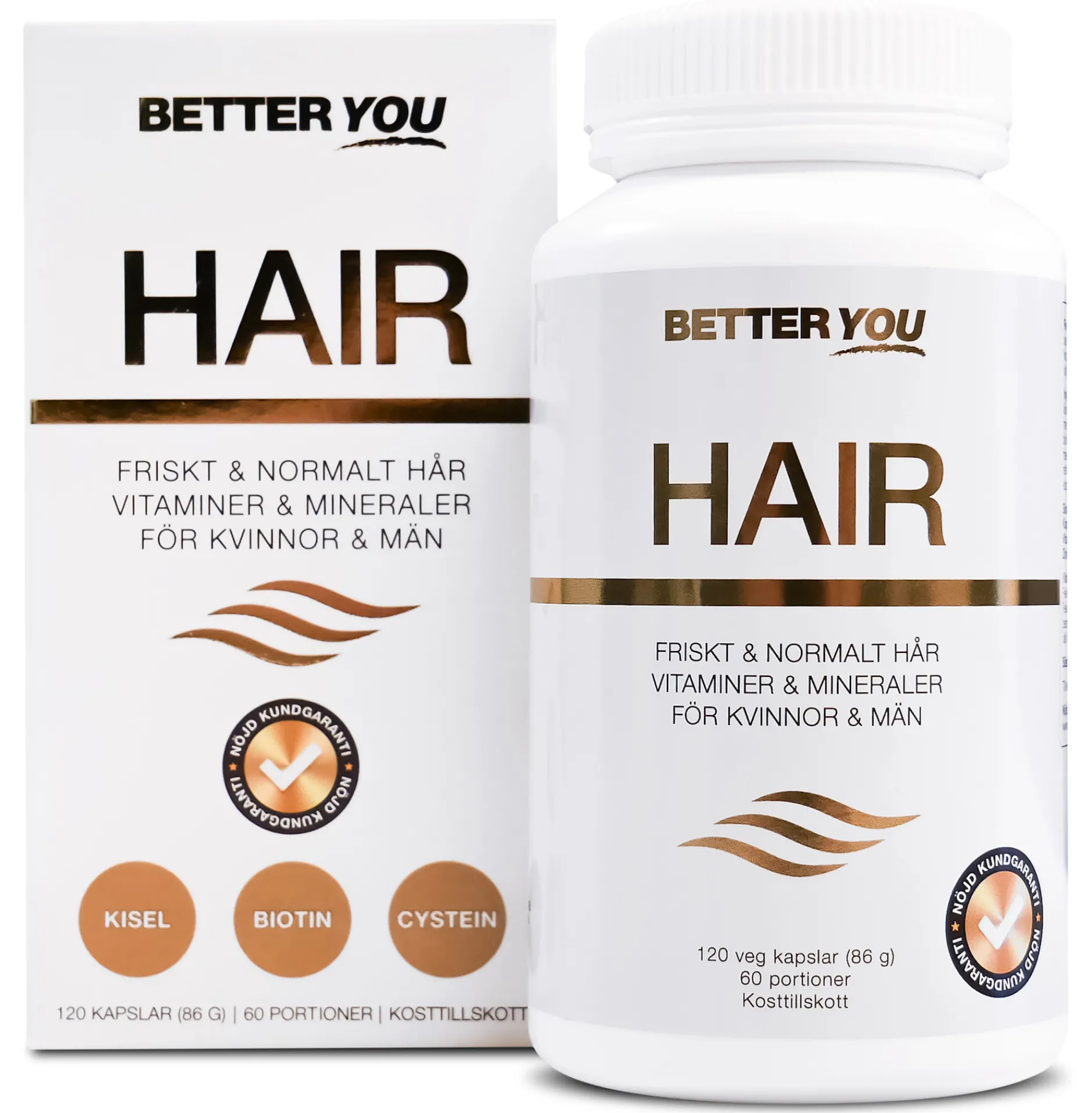 Better You Hair 120 kapslar