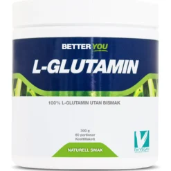Better You Naturligt L-Glutamin Naturell 300 g