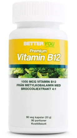 Better You Premium Vitamin B12 90 kapslar