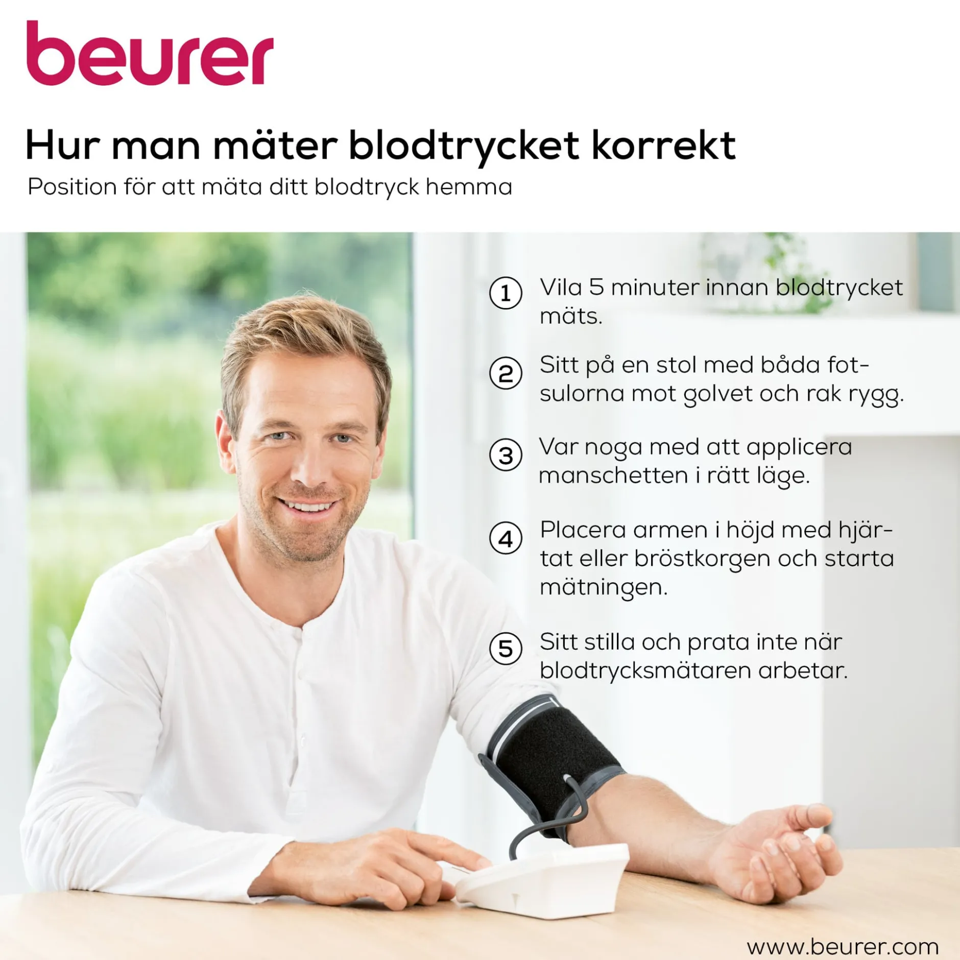 Beurer BM 96 Blodtryck/EKG 1st