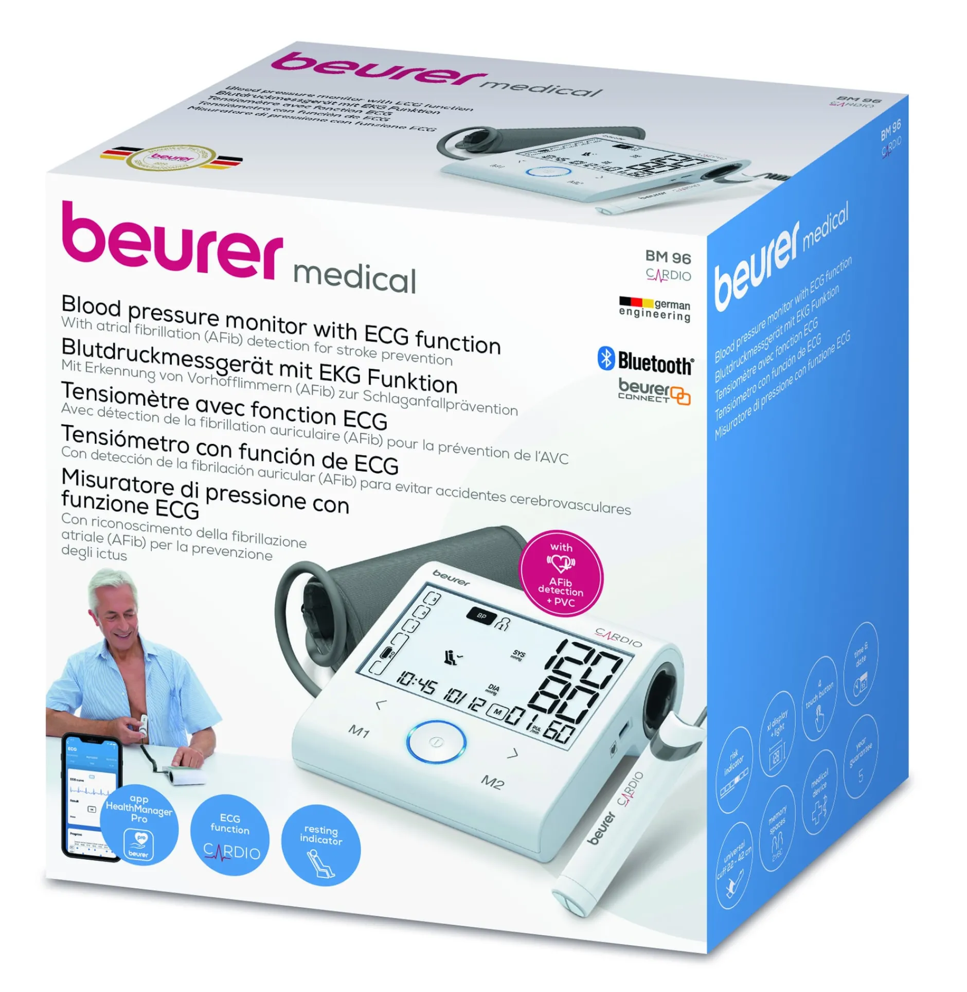 Beurer BM 96 Blodtryck/EKG 1st
