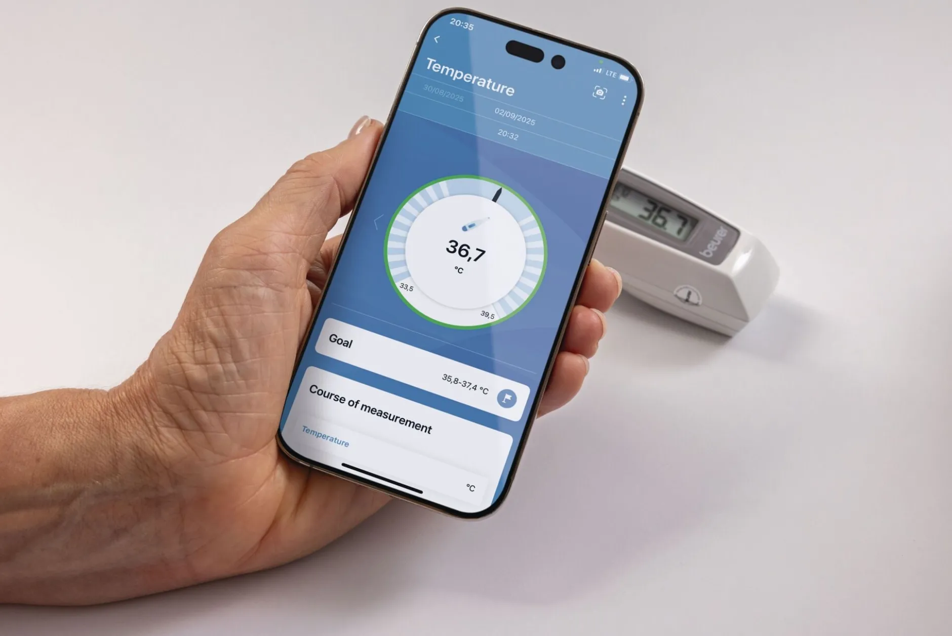 Beurer FT 58 Febertermometer Öra 1 st