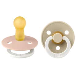 BIBS Colour Latex 6+ månader Size 2 Blush Glow/Vanilla Glow 2 st