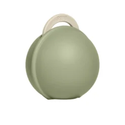 BIBS Colour Pacifier Round Latex Size 2 Ivory & BIBS Pacifier Case Mini Sage