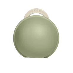 BIBS Colour Pacifier Round Latex Size 2 Ivory & BIBS Pacifier Case Mini Sage