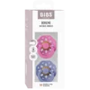 BIBS Pacifier Boheme Latex 6+ månader Size 2 Bubblegum/Peri 2 st