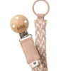 BIBS Pacifier Braid Blush/Ivory 1 st
