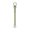 BIBS Pacifier Clip Beaded Sage