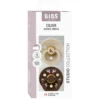 BIBS Pacifier Colour Holiday Horse 2 PACK Latex Size 1 Vanilla/Mocha