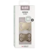 BIBS Supreme Silicone 0+ månader Size 1 Vanilla/Dark Oak 2 st