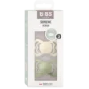 BIBS Supreme Silicone 6+ månader Size 2 Ivory/Sage 2 st