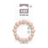 BIBS Teething Ring Beaded Blush