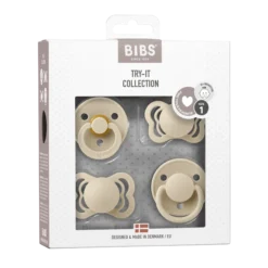 BIBS Try-it Collection Size 1 Vanilla 1 set