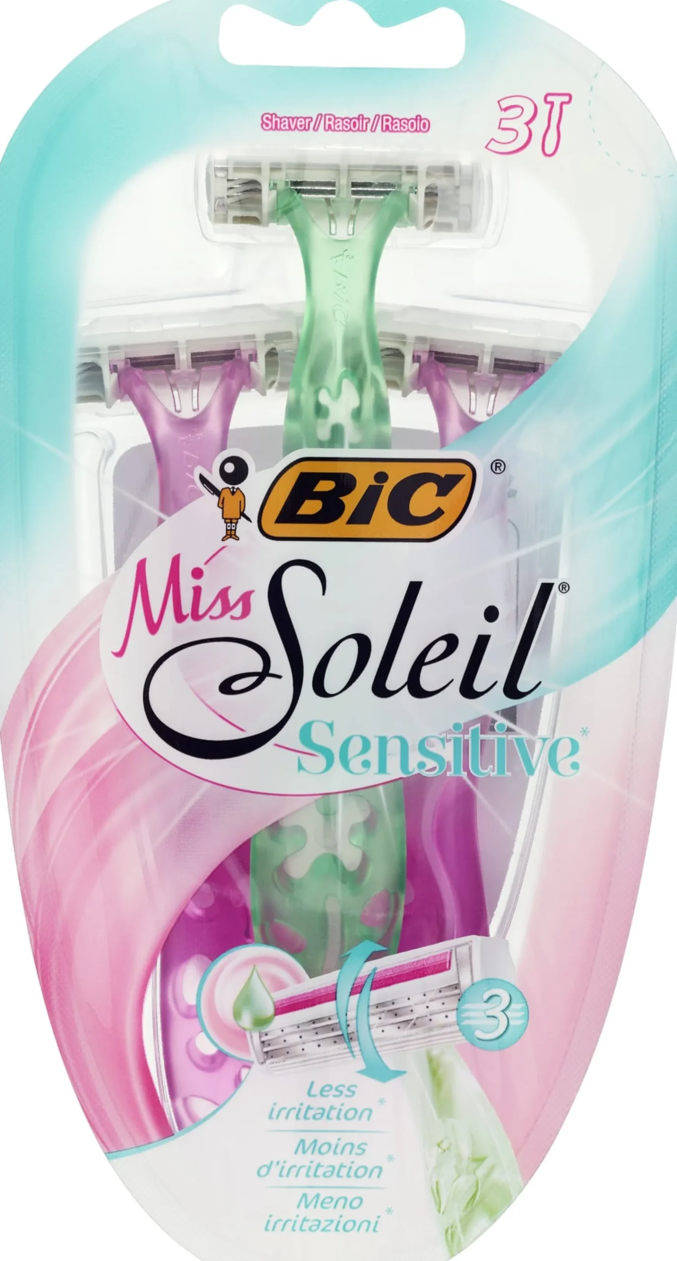 BiC Rakhyvel Miss Soleil Sensitive 3st