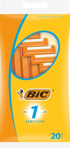 Bic 1 Sensitive rakhyvlar 20 st