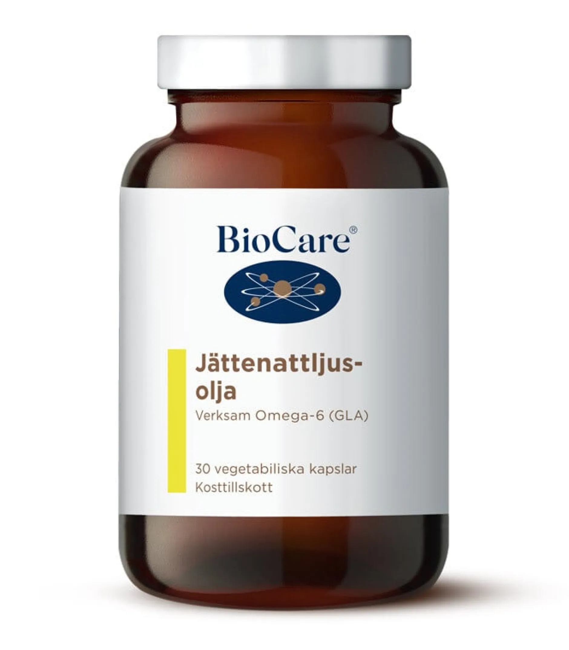 BioCare Jättenattljusolja 30 kapslar