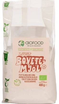 Biofood Bovetemjöl Ljust 400 g