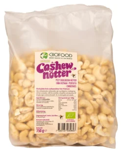 Biofood Cashewnötter 750 g