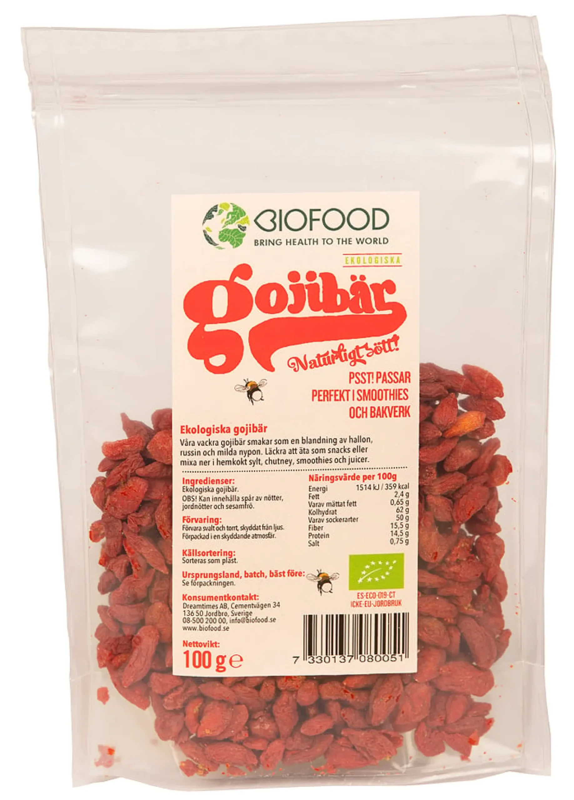 Biofood Gojibär 100 g