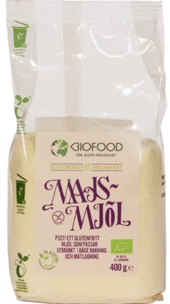 Biofood Majsmjöl 400 g