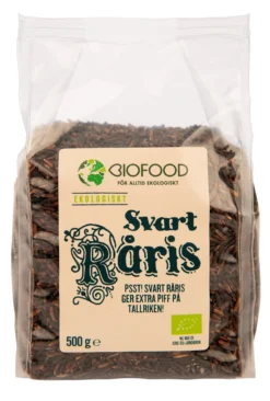 Biofood Råris Svart 500 g