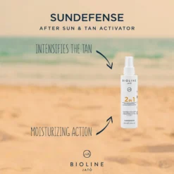 Bioline Jatò 2 IN 1 After Sun & Tan Activator Face & Body Milk Spray Tan & Repair 150 ml