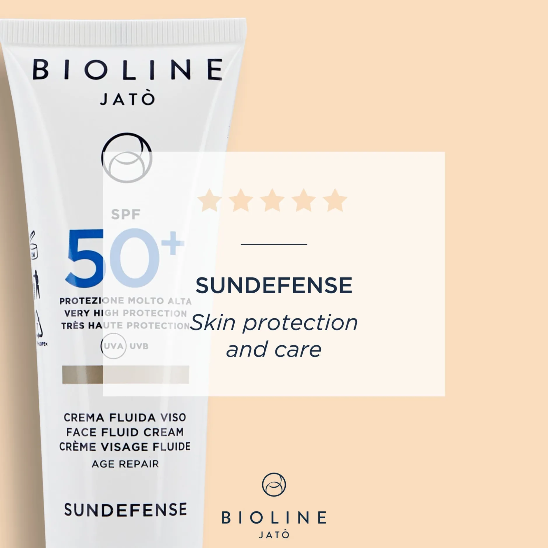 Bioline Jatò SPF 50+ Very High Protection Milk Body Spray Multi-Protection150 ml