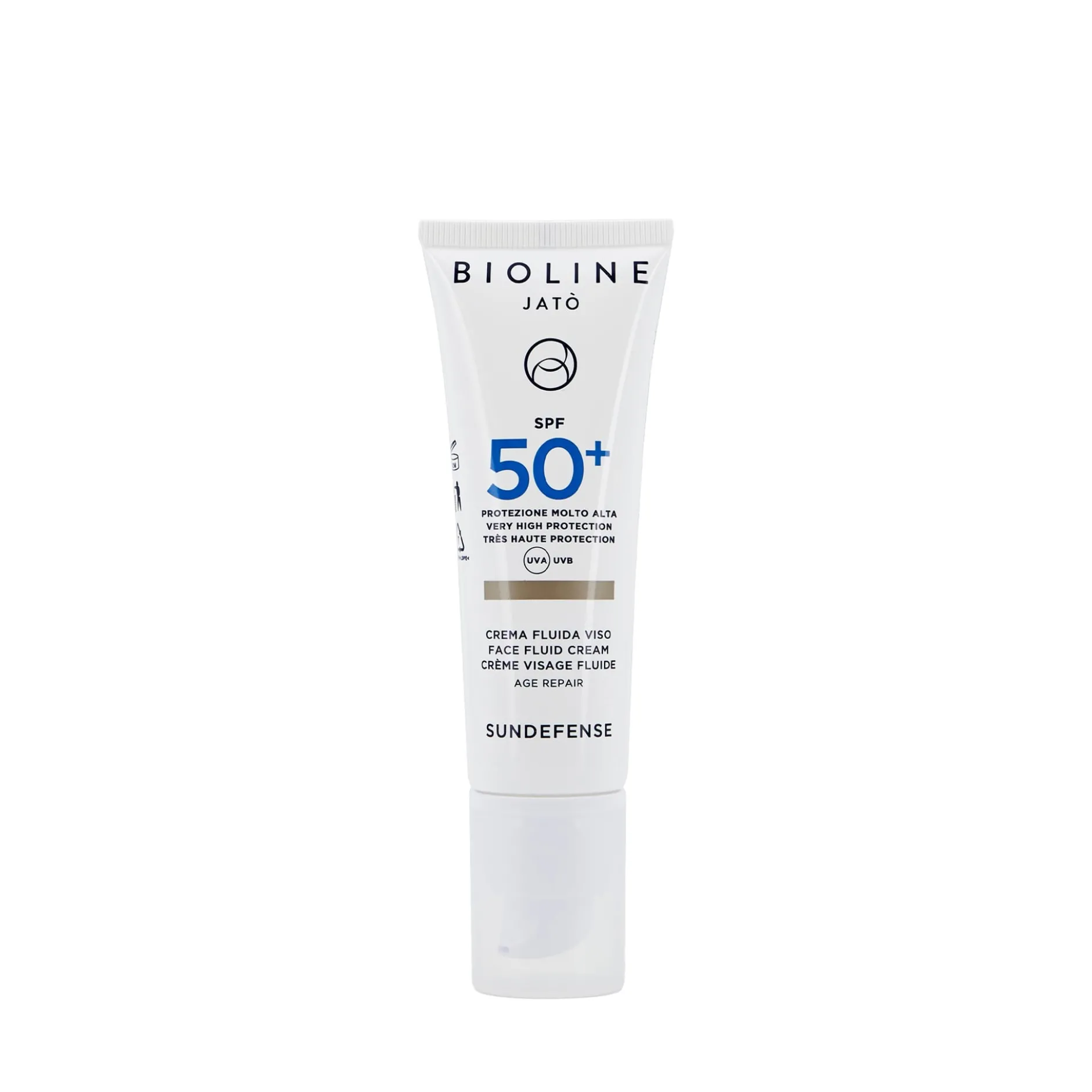 Bioline Jatò SPF 50+ Very High Protection Face Fluid Cream Age Repair50 ml