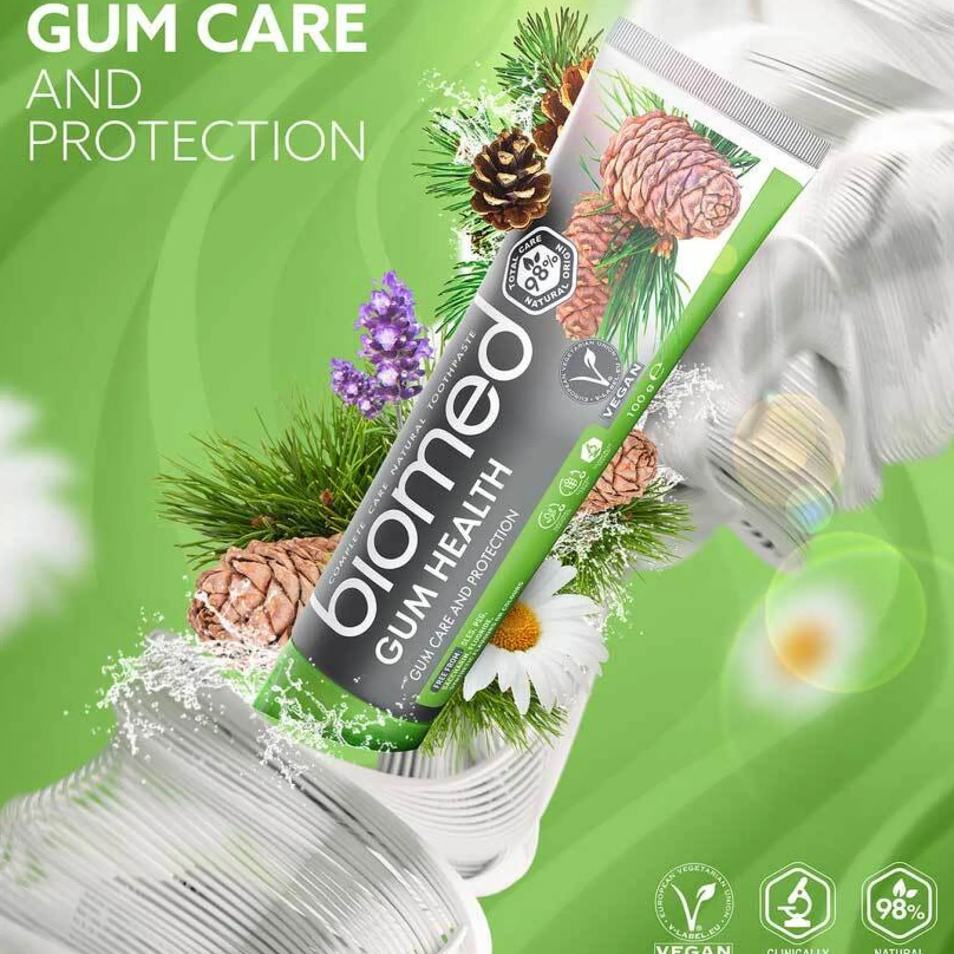 Biomed Gum Health Hydroxiapatit Tandkräm 100g