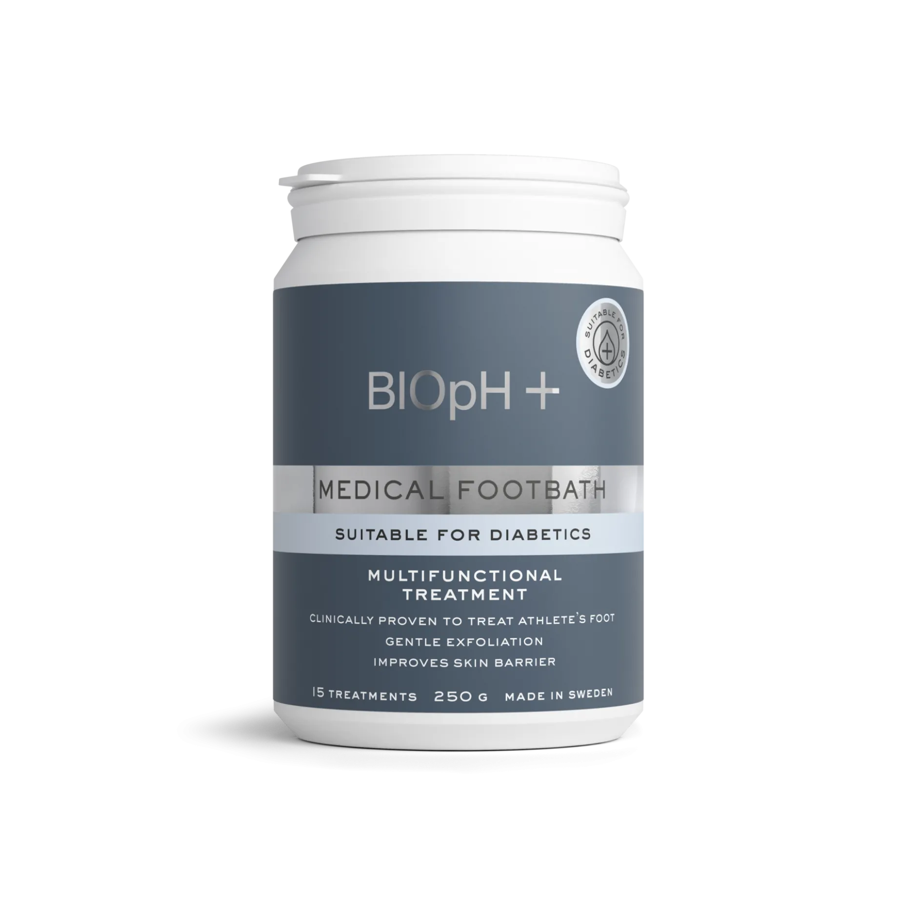 BIOpH+ Medical foot bath suitable for Diabetics 250 g