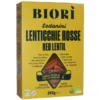 Biori Röda Linser Glutenfri Pasta Sedanini 250g