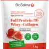 BioSalma Full Protein 80 Whey+Collagen Watermelon Strawberry 1 kg