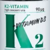 BioSalma K2 90µg + D3-vitamin 25µg 100 kapslar