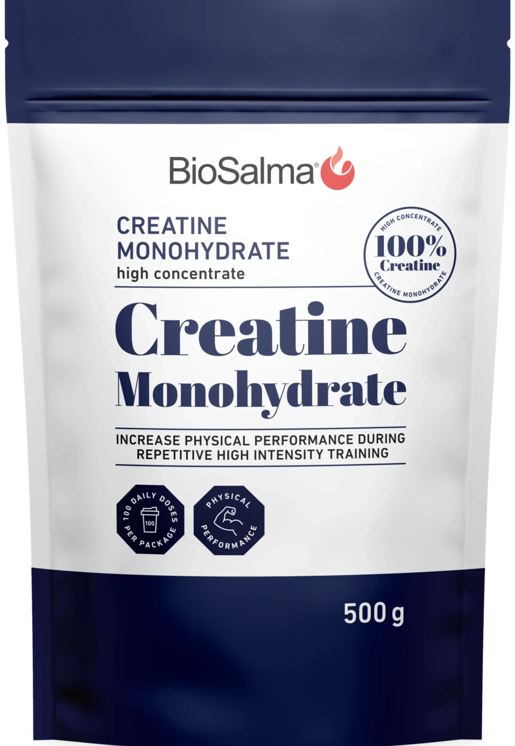 BioSalma Kreatin Monohydrat 500g