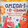 BioSalma Omega-3 + D-vitamin Tuggisar Barn 100 st