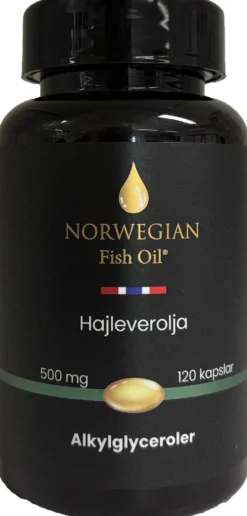Biosan Norwegian Fish Oil Hajleverolja 120 kapslar