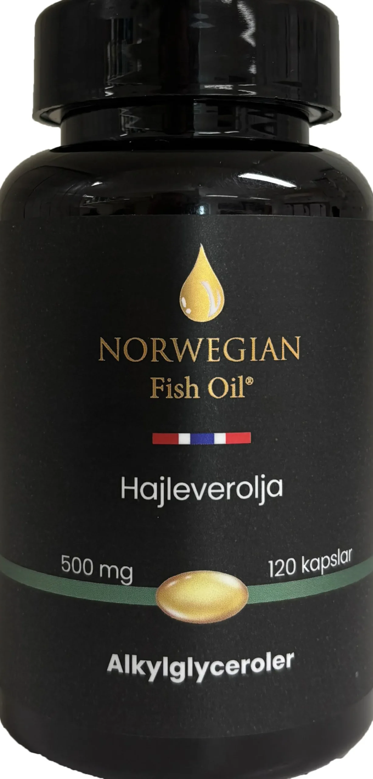 Biosan Norwegian Fish Oil Hajleverolja 120 kapslar