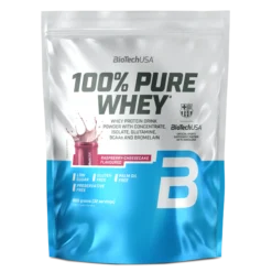 BioTechUSA 100% Pure Whey Raspberry Cheesecake 900 g