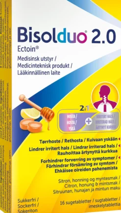 Bisolduo 2.0 sugtabletter 16st
